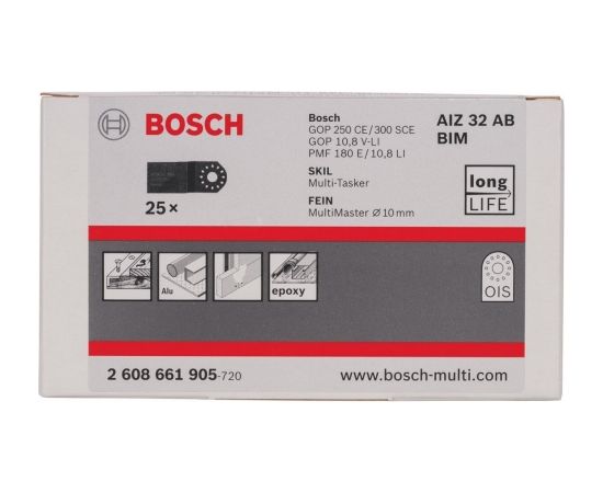 Bosch 2608661905Bosch 2608661905 AIZ 32 AB BIM Plunge Cut Saw Blade