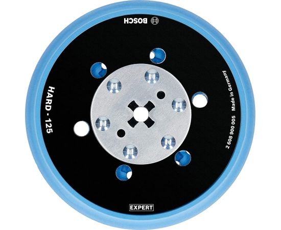 Bosch multi-hole pad 125mm hard M8 + 5/16 - 2608900005 EXPERT RANGE