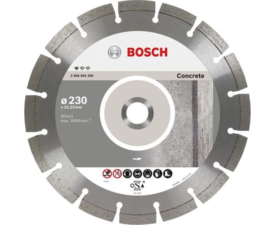 Bosch DIA-TS 230x22.23 Standard For Concr - 2608602200