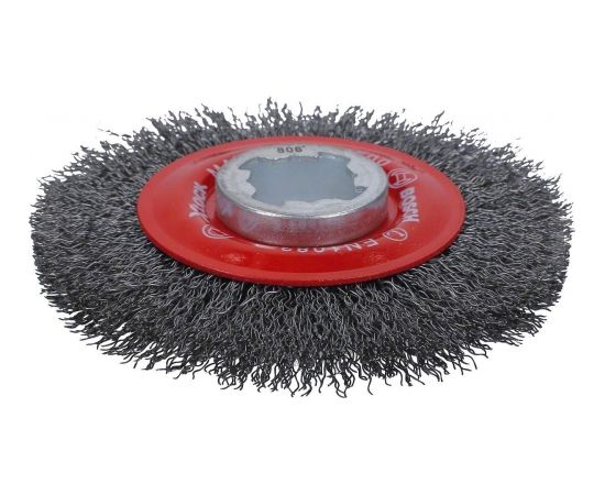Bosch X-LOCK Disc brush Clean for Metal 115mm wavy,(O 115mm, 0.3mm wire)