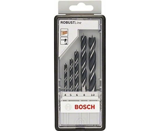 Bosch RobustLine 5 pcs. Wood Drill Set, 4 - 2607010527