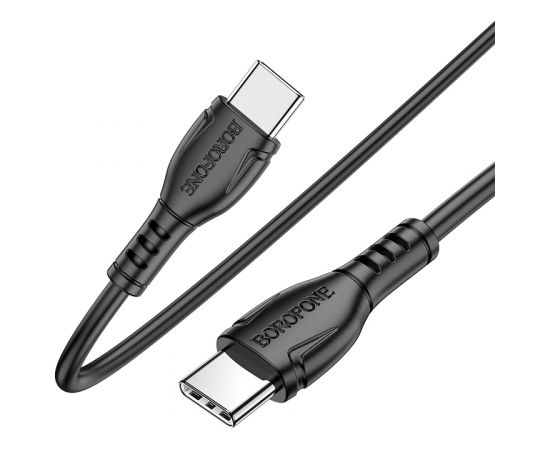 Кабель Borofone BX51 USB-C 3A | 60 Вт черный