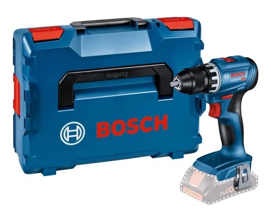 Bosch Cordless Drill GSR 18V-45 Professional solo, 18V (blue/black, without battery and charger, in L-BOXX)