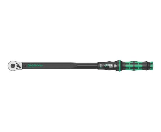 Wera Torque wrench with reversible ratchet Click-Torque C 4 (black/green, output 1/2)