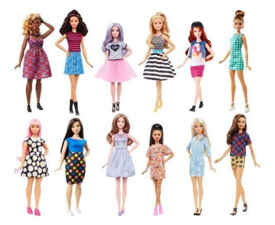 Mattel Fashionistas Lalki Modne przyjaciółki (381904)