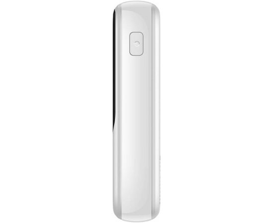 Powerbank Baseus Qpow PRO with cable, USB-C, 2xUSB, 10000mAh, 20W (White)