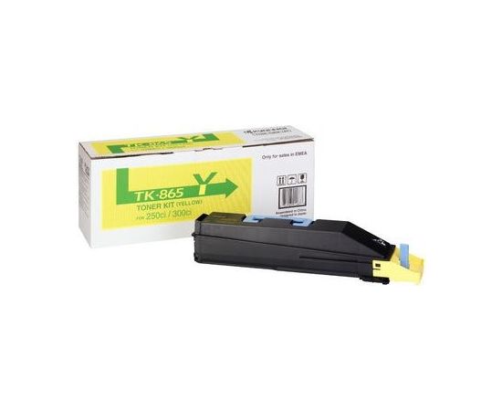 Toner Kyocera TK-865 Yellow Oryginał  (1T02JZAEU0)