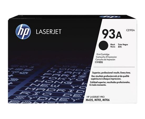 Toner HP 93A Black Oryginał  (CZ192A)