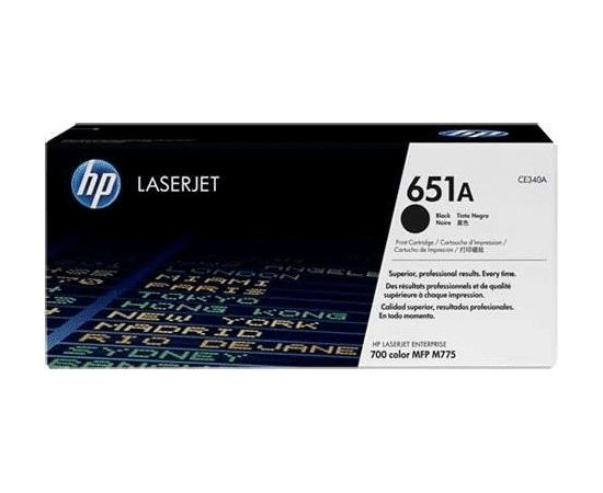 Toner HP 651A Black Oryginał  (CE340AC)