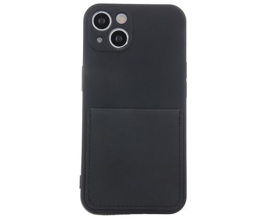 Fusion Card Case прочный силиконовый чехол для Samsung A536 Galaxy A53 5G черный