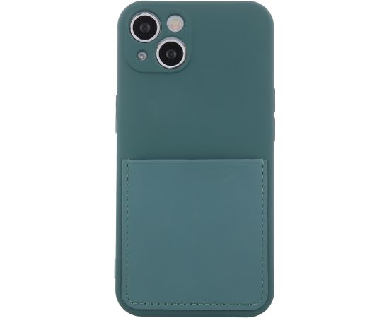 Fusion Card Case прочный силиконовый чехол для Samsung A526 | A525 | A528 Galaxy A52 5G | A52 4G | A52s зеленый