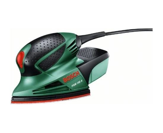 Bosch Multi-sander PSM 100 A (green/black, 100 watts)