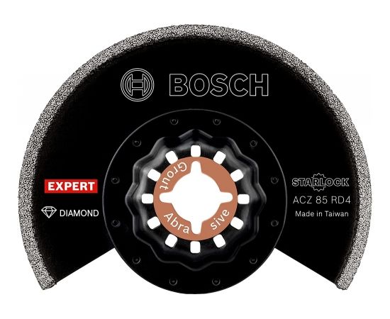 Bosch Expert diamond segment saw blade ACZ 85 RD4 Grout + Abrasive, O 85mm