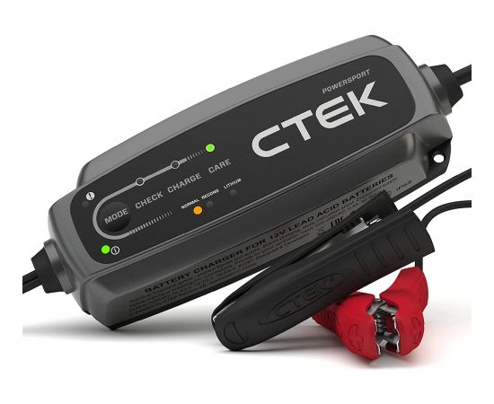 CTEK EU CT5 Powersport akumulatoru lādētājs 12 V startera akumulatoriem motocikliem, motorolleriem, kvadracikliem, Jetski (piemērots arī litija akumulatoriem)