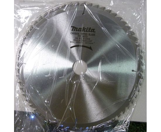 Griešanas disks kokam Makita; 260x2,4x30,0 mm; Z60; 15°