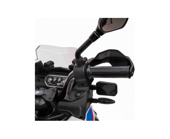 Elektriskais motocikls BMW F850GS, balts