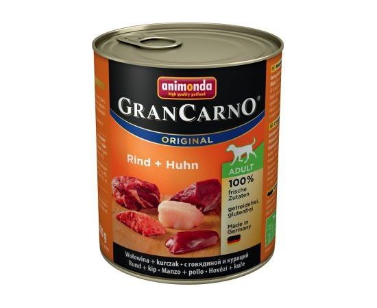 ANIMONDA  GranCarno Original Adult Wołowina i kurczak 800g