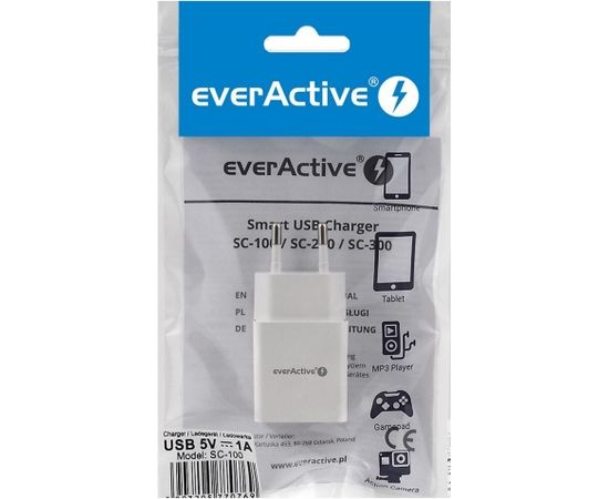 Charger everActive SC-100 1xUSB 1A