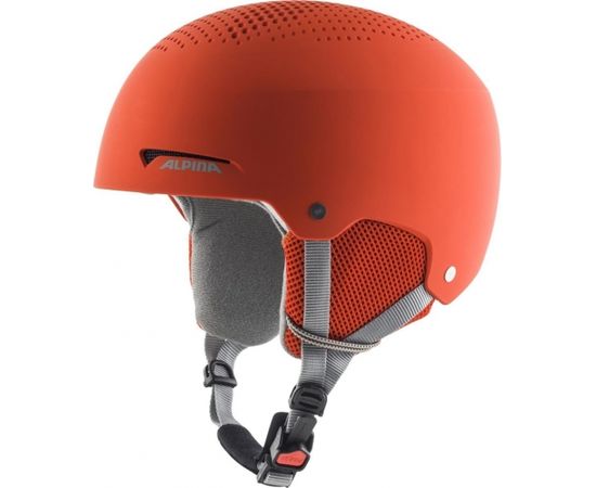 WINTER HELMET ALPINA ZUPO PUMPKIN-ORANGE MATT 51-55