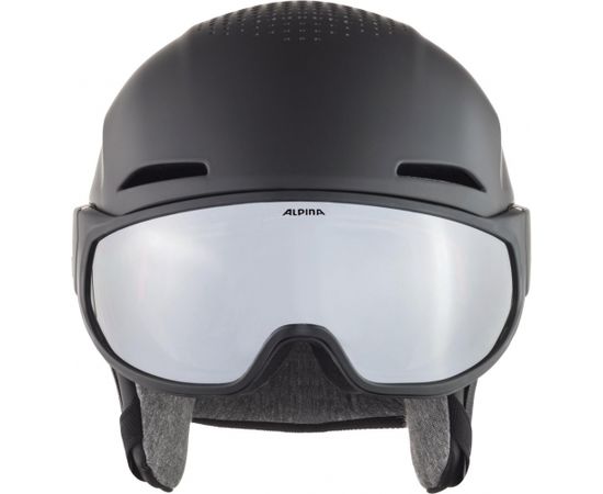 ALPINA WINTER HELMET ALTO V BLACK MATT 59-63