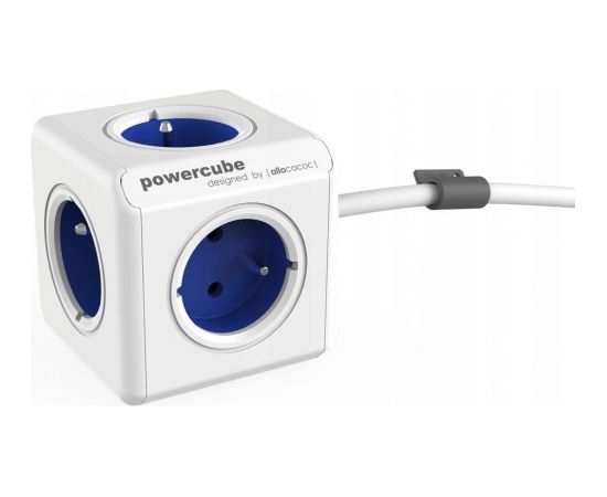 Allocacoc PowerCube Extended Type E power extension 1.5 m 5 AC outlet(s) Indoor Blue