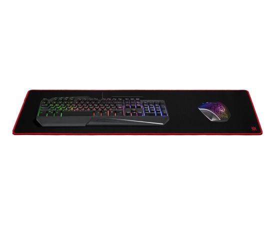 Defender 50561 mouse pad Gaming mouse pad Black, Red