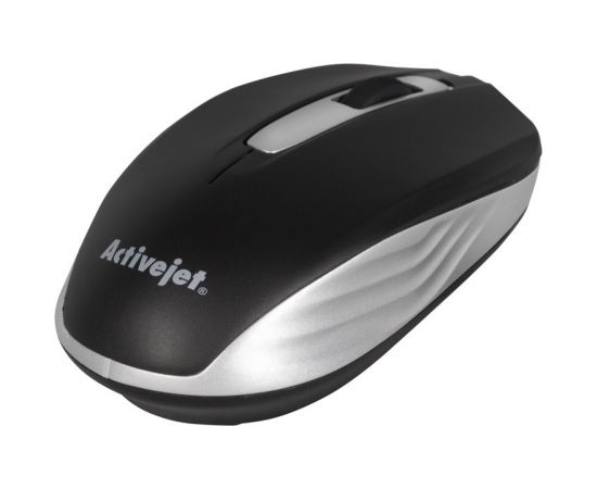 Activejet AMY-313 wireless computer mouse (optical; 1200 DPI; black)