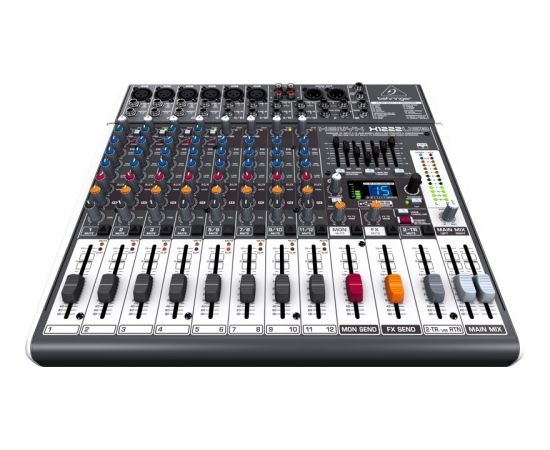 Behringer X1222USB audio mixer 4 channels