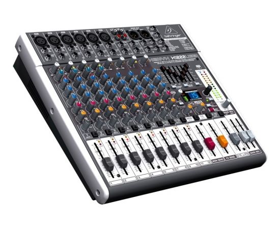 Behringer X1222USB audio mixer 4 channels