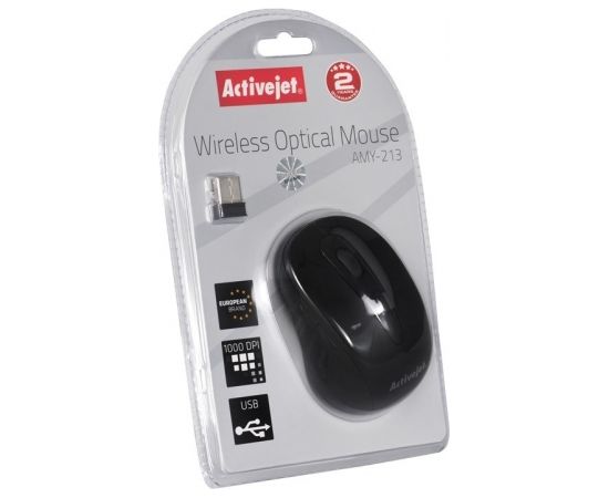 Activejet AMY-213 wireless optical USB mouse