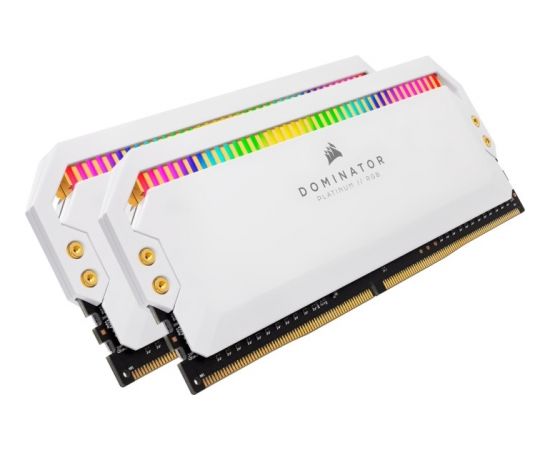 Corsair DDR4 - 16 GB -3200 - CL - 16 - Dual Kit, Dominator Platinum RGB (white, CMT16GX4M2C3200C16W)