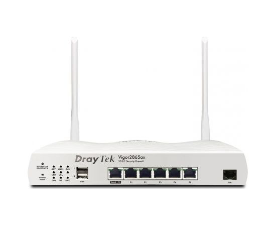 Dray Tek Draytek Vigor 2865ax Gigabit Ethernet Dual-band Wireless Router (2.4GHz/5GHz) White