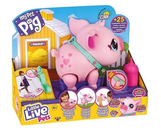 Cobi Little Live Pets 26366 Pig walks, dances, makes 25 sounds