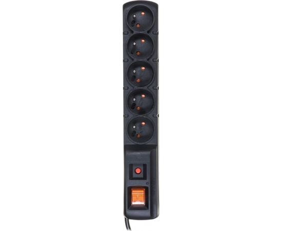 Hsk Data ACAR F5 power extension 1.5 m 5 AC outlet(s) Indoor Black