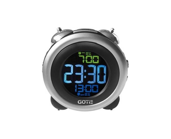 GOTIE GBE-300S alarm clock Digital alarm clock Black, Silver