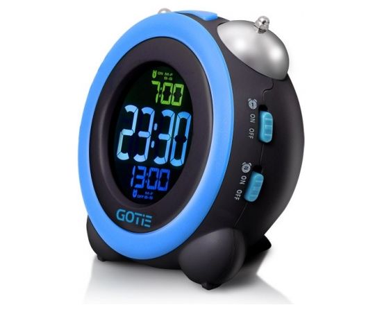 GOTIE GBE-300N alarm clock Digital alarm clock Black, Blue