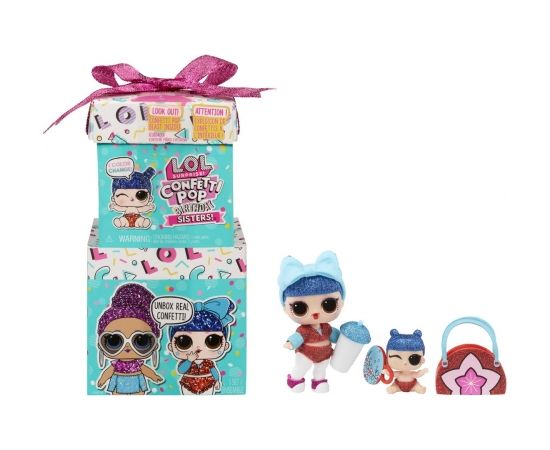 MGA L.O.L. SURPRISE OMG CONFETTI POP 589976 DOLLS BIRTHDAY SISTERS