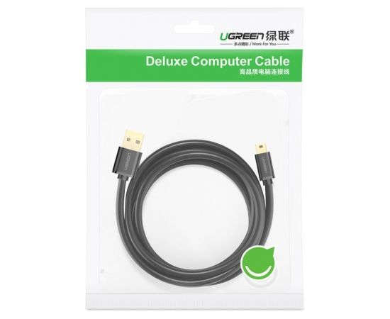 Ugreen USB - mini USB cable 480 Mbps 3 m black (US132 10386)