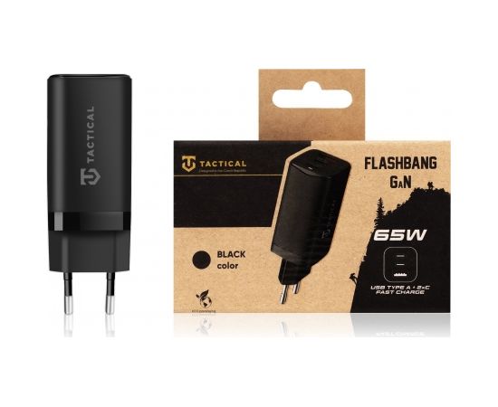 Tactical FlashBang GaN 65W Black