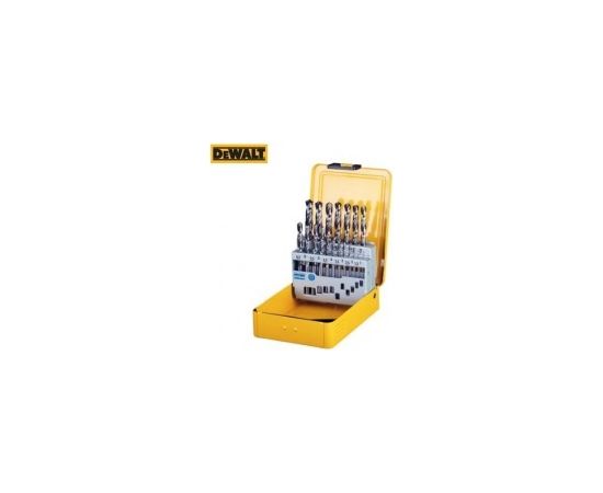 DeWALT HSS-G komplekts 1-10mm urbjiem