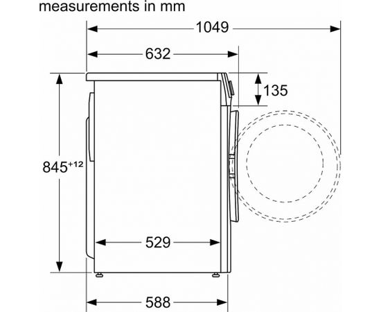 Bosch WGG254AMSN Veļas mašīna 10kg 1400rpm