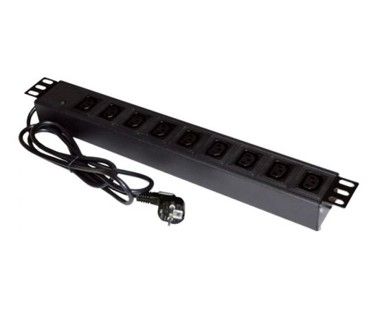 A-lan Alantec PZ011 power extension 1.8 m 9 AC outlet(s) Indoor Black