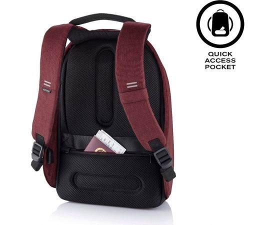 XD DESIGN ANTI-THEFT BACKPACK BOBBY HERO SMALL RED P/N: P705.704