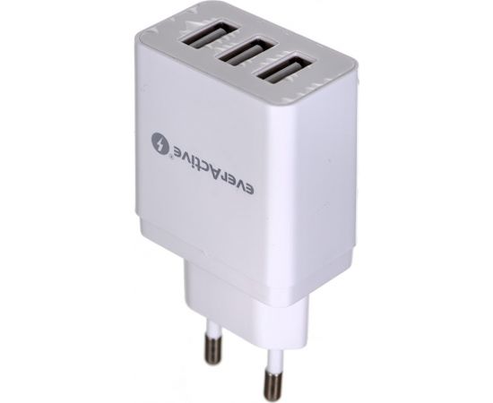 USB wall charger everActive SC-300 3xUSB 3.4A