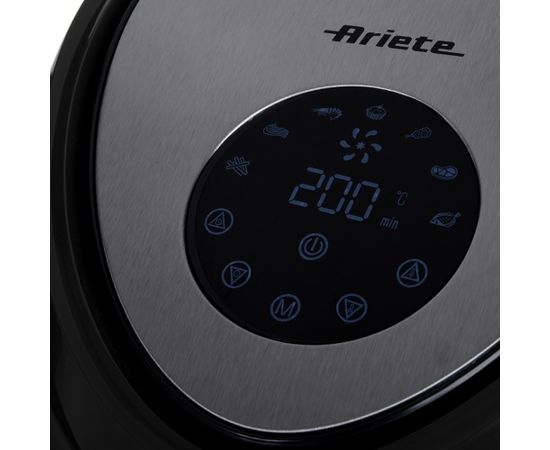 ARIETE 4618/00 Air Fryer XXL Hot air fryer 1800W 5,5 l Black