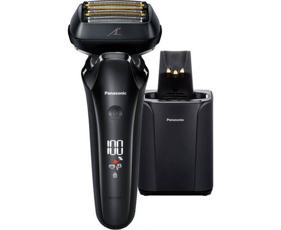 Panasonic Shaver ES-LS9A-K803	 Operating time (max) 50 min, Wet & Dry, Lithium Ion, Black