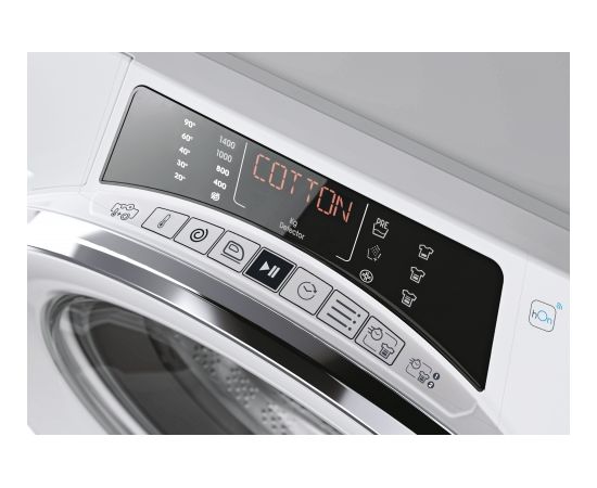 Candy Veļas mašīna RO 1486DWMCT/1-S Energy efficiency class A, Front loading, Washing capacity 8 kg, 1400 RPM, Depth 53 cm, Width 60 cm, Display, TFT, Steam function, Wi-Fi, White