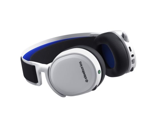 SteelSeries Arctis 7P+ Over-Ear, Built-in microphone, White, Noise canceling, Wireless