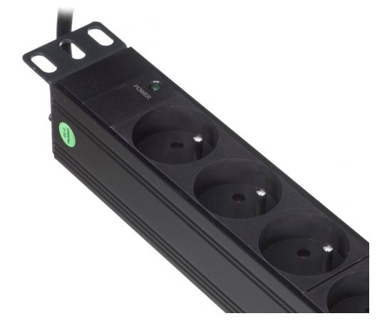 A-lan Alantec PZ09UC20 power extension 1.8 m 9 AC outlet(s) Indoor Black