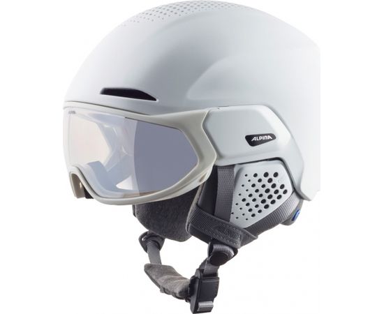 ALPINA ALTO V WHITE MATT 55-59 WINTER HELMET